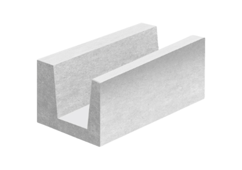 U-блок Н+Н D500 625х400х250 мм