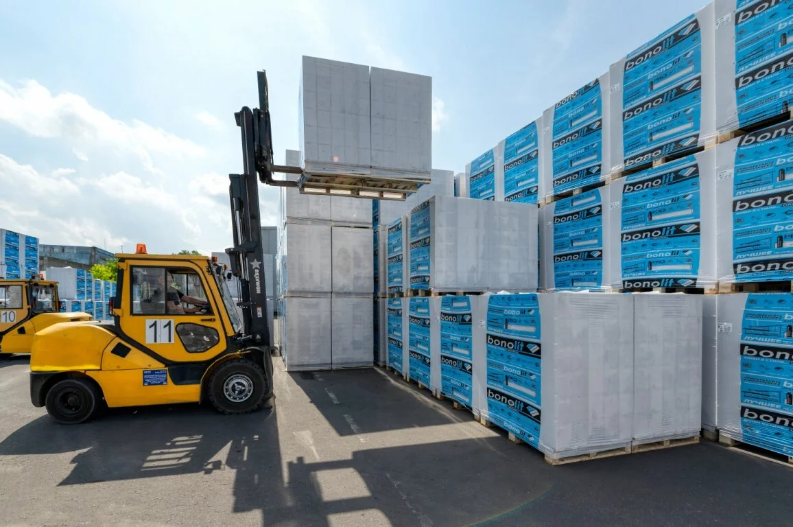 Газобетон Bonolit D600 600х200х250 мм фото 3