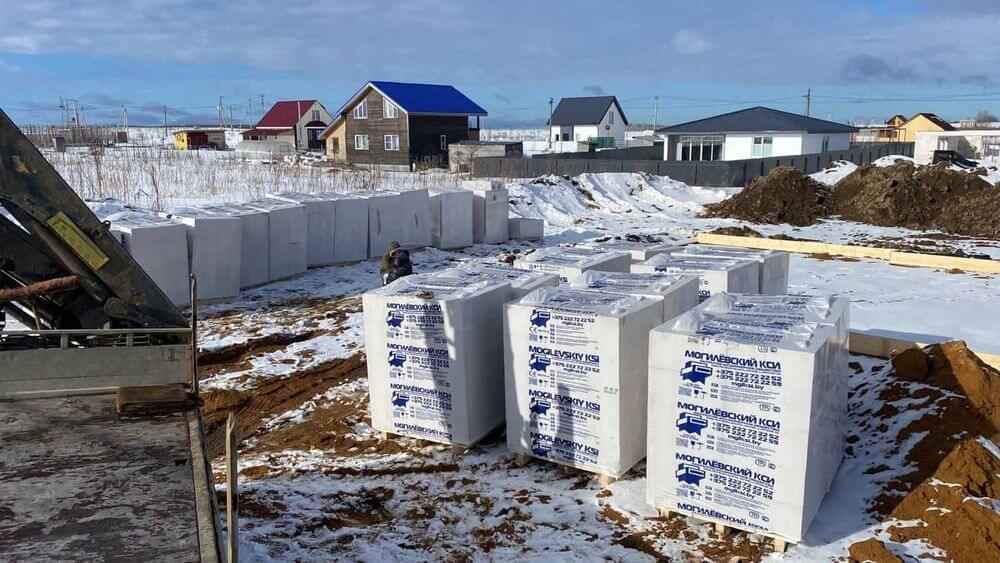Газобетон Могилевский КСИ D500 250x250x625 мм фото 1