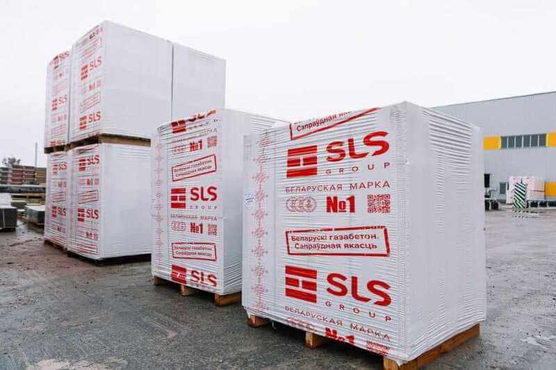 Газобетон Белорусский SLS D600 625х150х250 мм фото 1